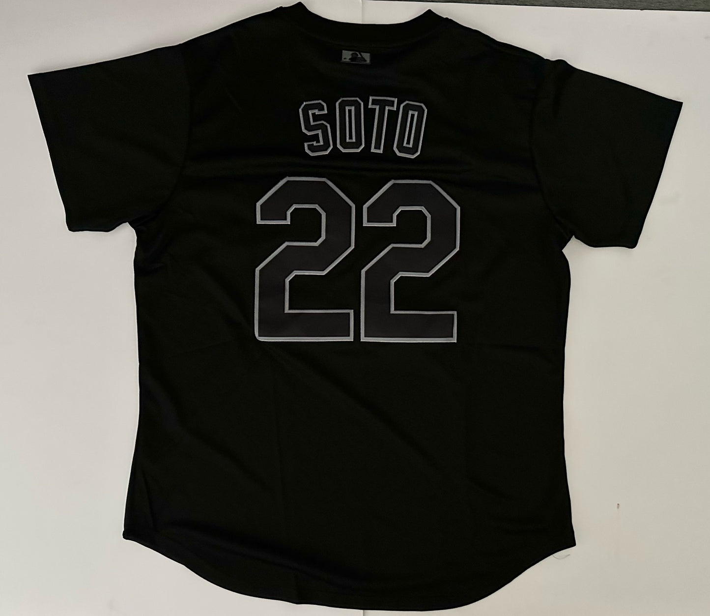 New York Yankees MLB Baseball Shirt Large Soto 22 Black