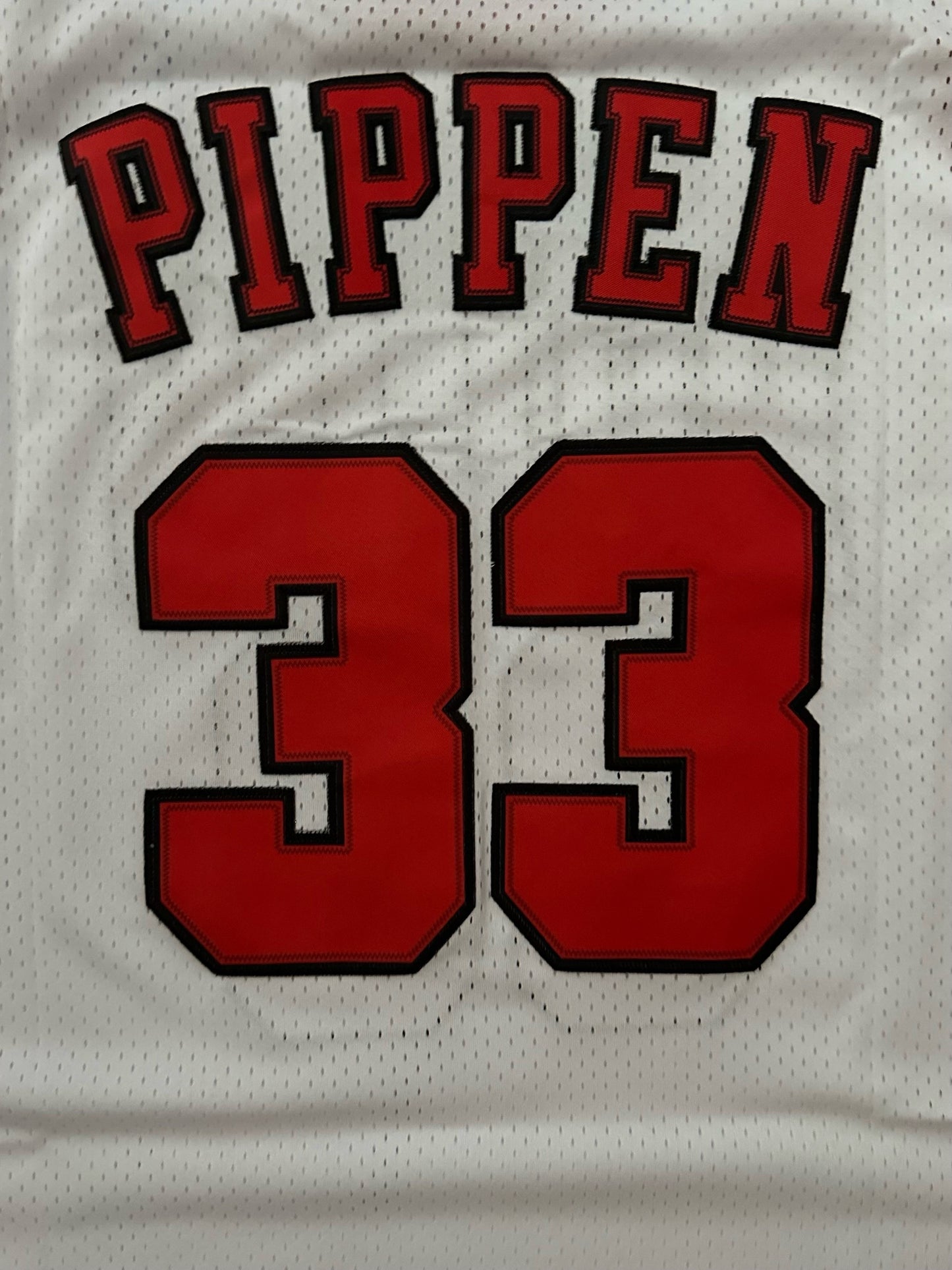 Chicago Bulls NBA Hardwood Classics Basketball Vest Large Pippen 33 White