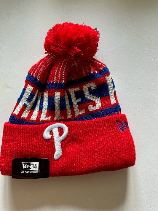 Philadelphia Phillies MLB Bobble Beanie Multi Colour With Tags on