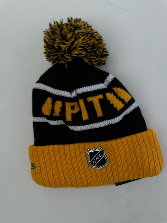 Pittsburgh Penguins NHL Bobble Beanie Multi Colour With Tags on
