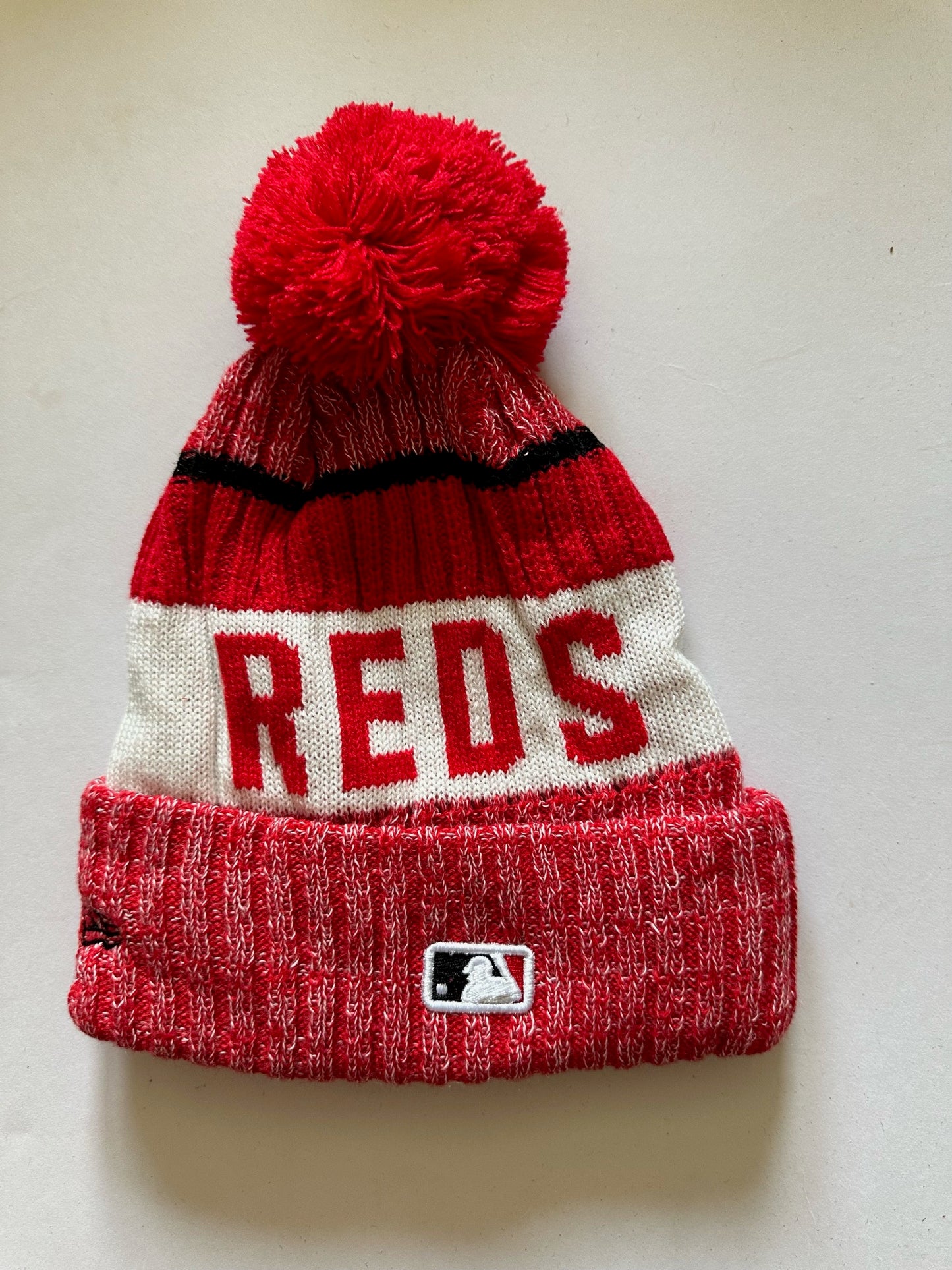 Cincinnati Reds MLB Bobble Beanie Multi Colour With Tags on