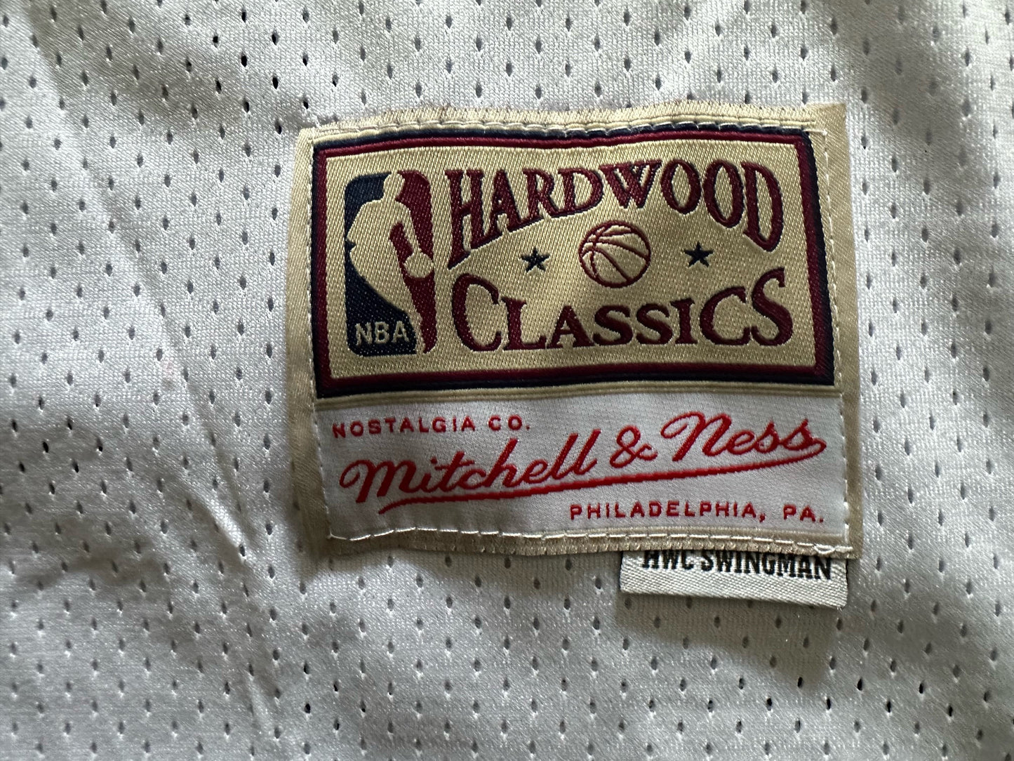 Retro Hardwood Classics Houston Rockets Olajuwon Basketball Vest Large