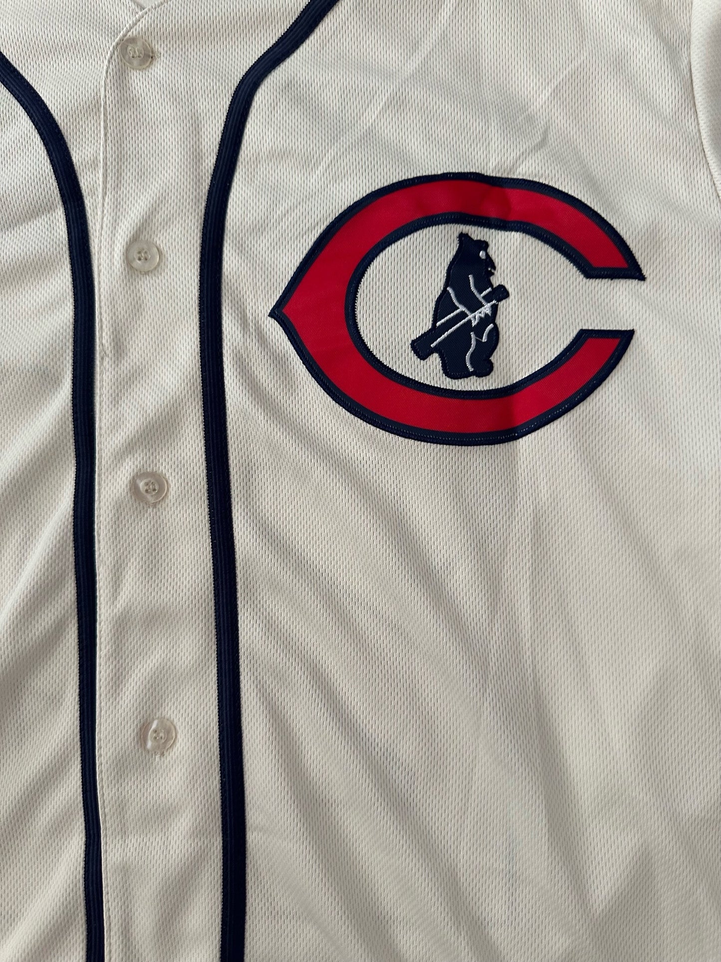 Chicago Cubs MLB Baseball Shirt Large Sandberg 23 White