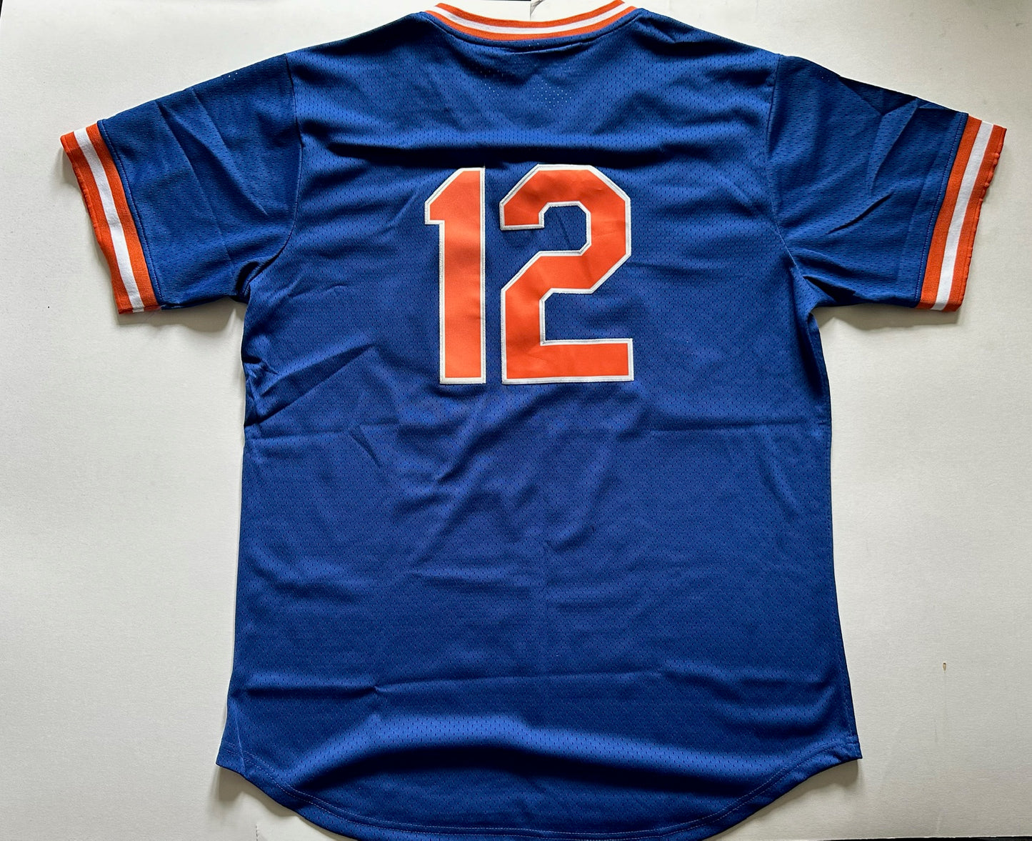 New York Mets MLB Baseball Shirt Large Lindor 12 Blue