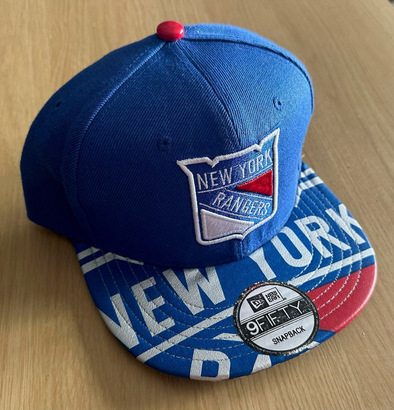 New York Rangers NHL SnapBack Baseball Cap Multicolour New With Sticker