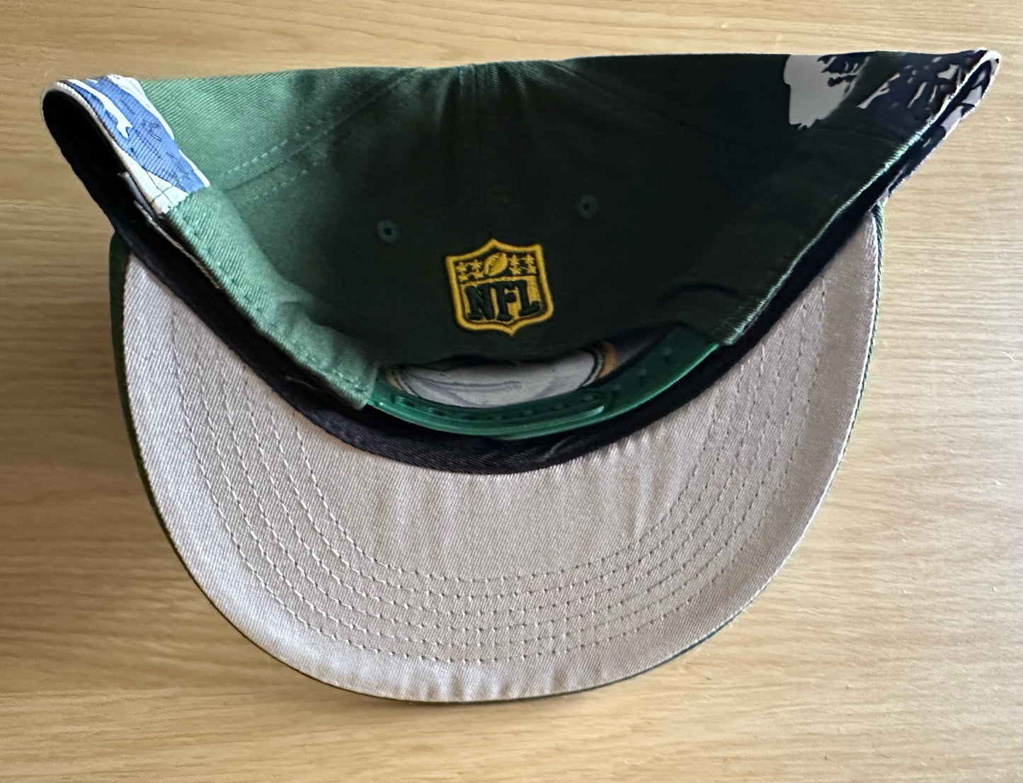 Green Bay Packers NFL SnapBack Baseball Cap Multicolour New With Sticker