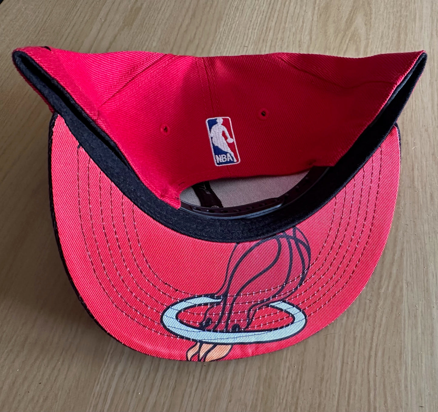 Miami Heat NBA SnapBack Baseball Cap Multicolour New With Sticker
