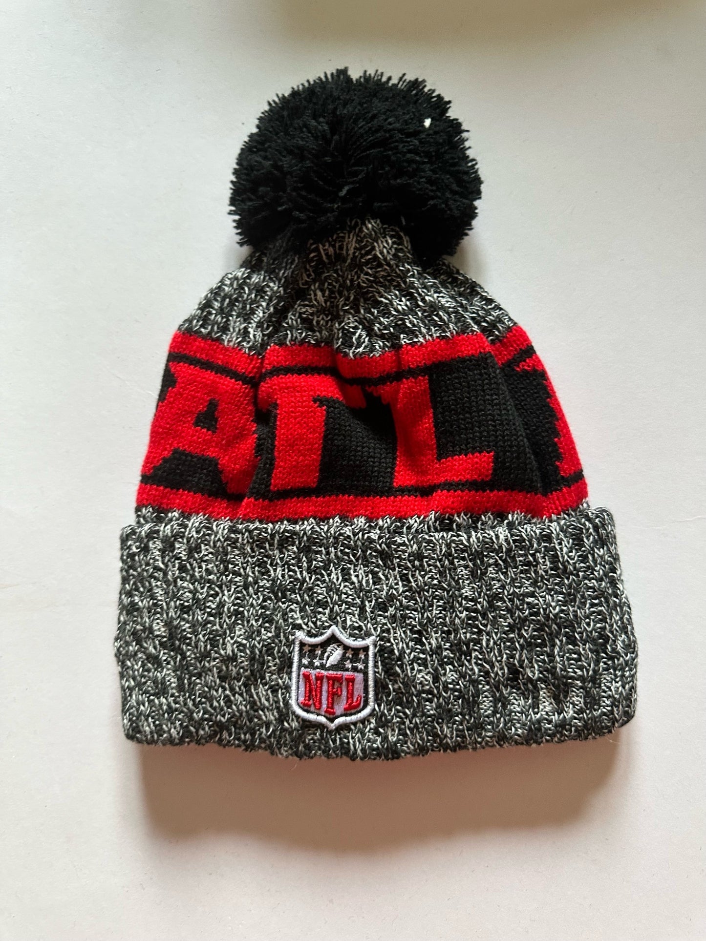 Atlanta Falcons NFL Bobble Beanie Multi Colour With Tags on