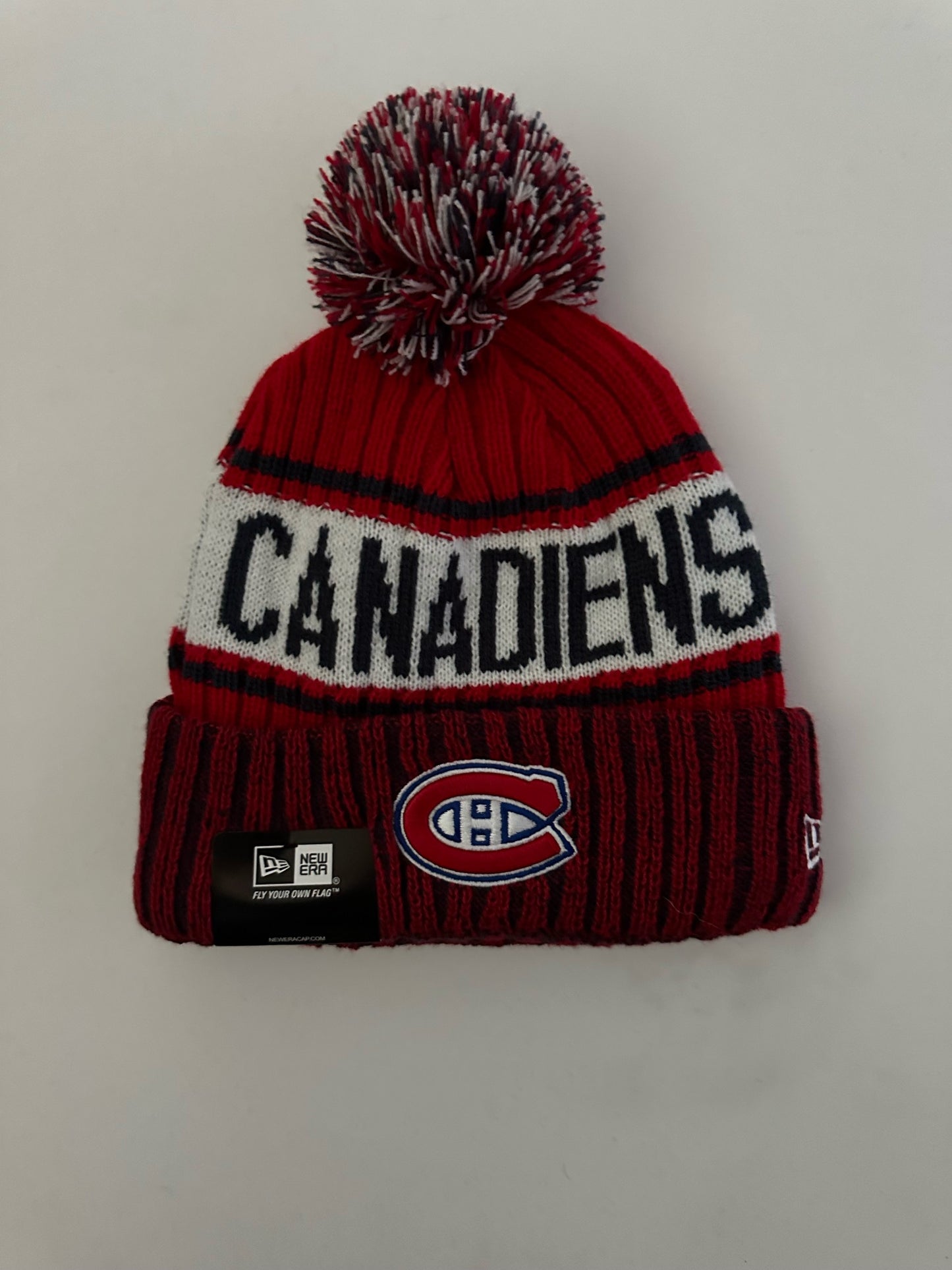 Montreal Canadiens NHL Bobble Beanie Multi Colour With Tags on