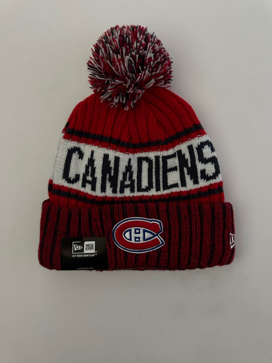 Montreal Canadiens NHL Bobble Beanie Multi Colour With Tags on