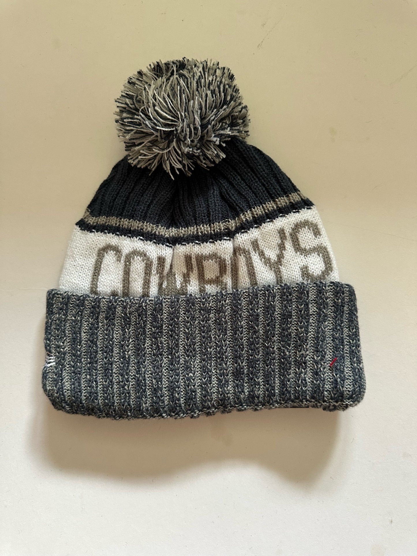 Dallas Cowboys NFL Bobble Beanie Multi Colour With Tags on