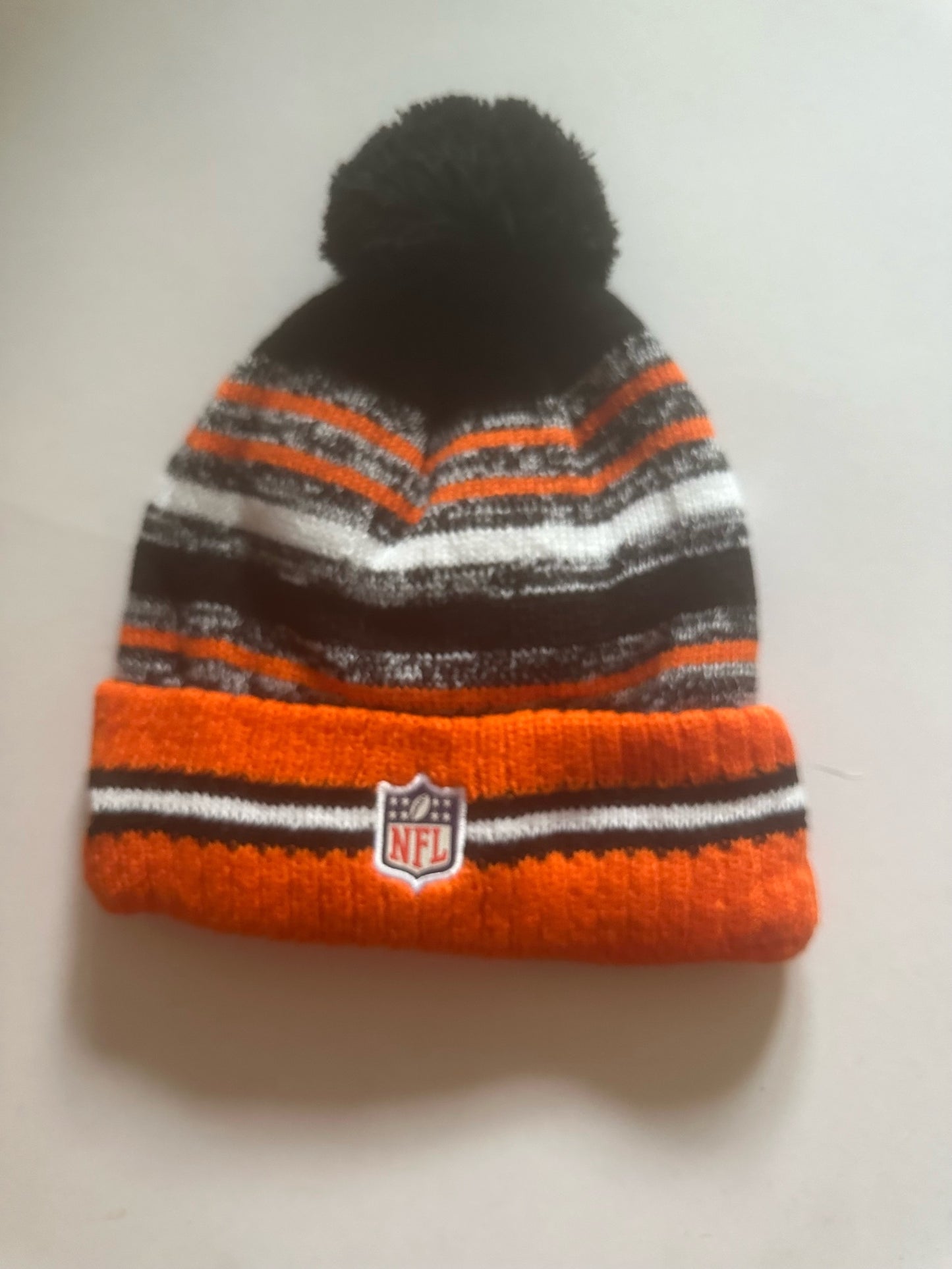 Cincinnati Bengals NFL Bobble Beanie Multi Colour With Tags on