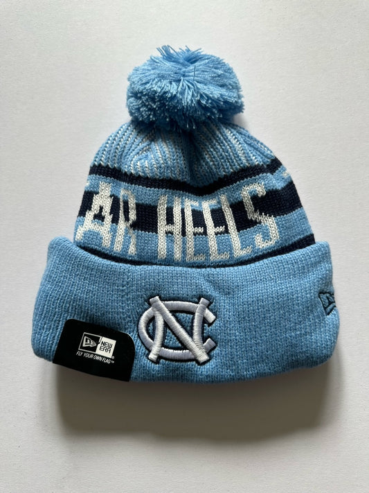 North Carolina Tar Heels UNC NCAA Bobble Beanie Multi Colour Tags on