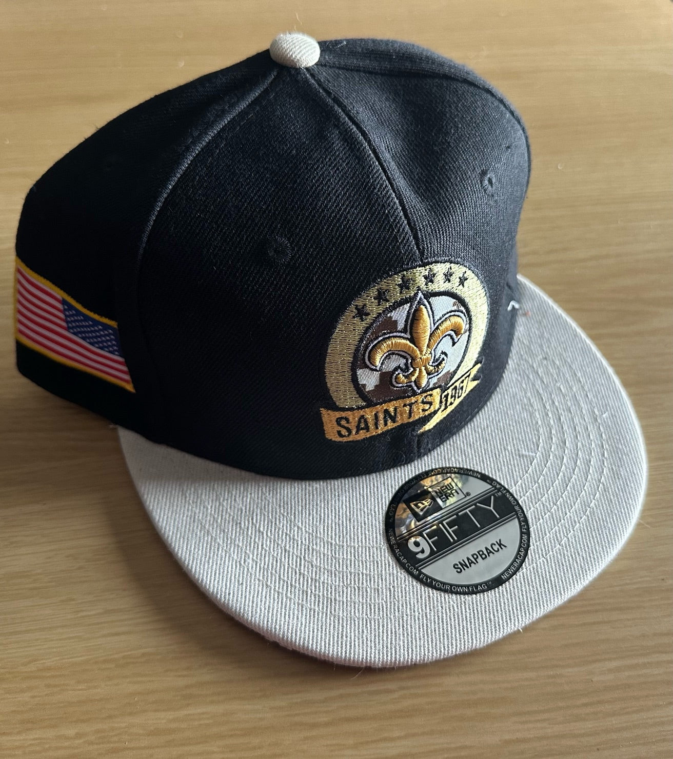 New Orleans Saints NFL SnapBack Baseball Cap Multicolour New With Sticker