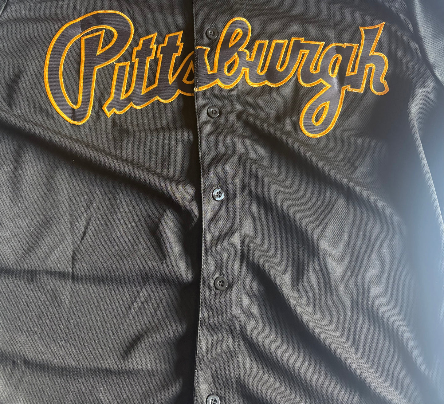 Pittsburgh Pirates Skenes MLB Baseball Shirt Black 30 Large