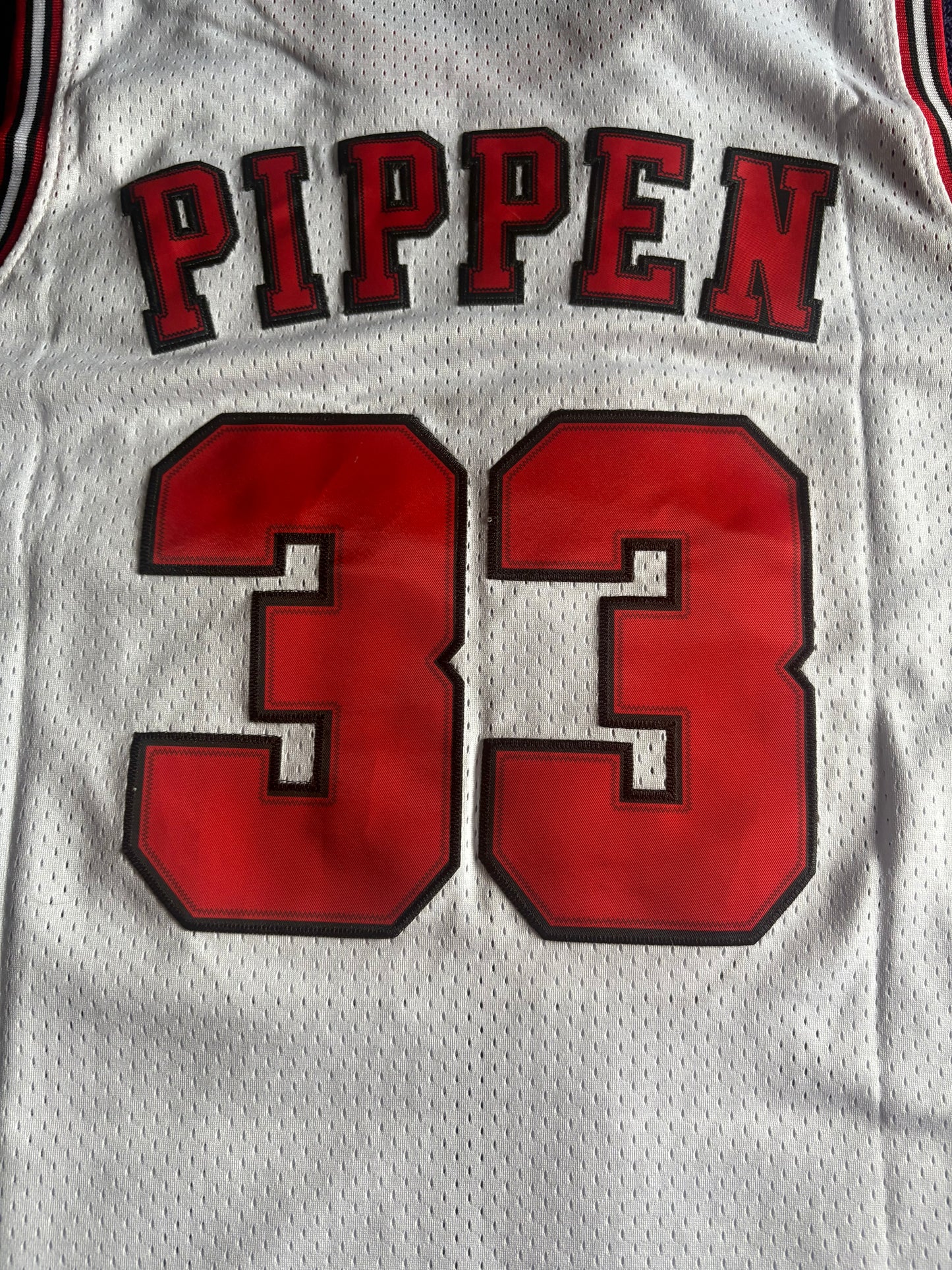 Chicago Bulls M& N NBA HardWood Classics Basketball Vest Large Pippen 33