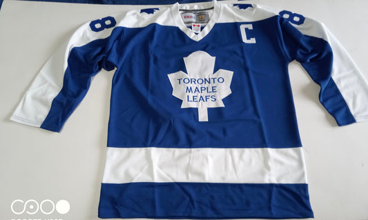 Toronto Maple Leafs CCM NHL Shirt Blue White Size 50 Nylander 88