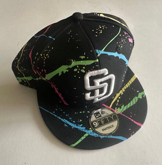 San Diego Padres MLB SnapBack Baseball Cap Multicolour New With Sticker