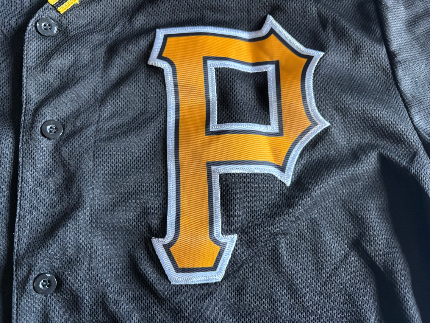 Pittsburgh Pirates MLB Baseball Shirt McCutchen 22 Black Large