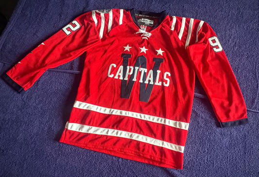 CCM Reebok Washington Capitals NHL Hockey Shirt Size 50 Kuznetsov 92