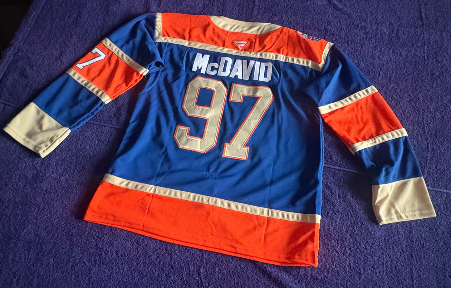 Edmonton Oilers NHL Shirt Size 52 Mcdavid 97 C