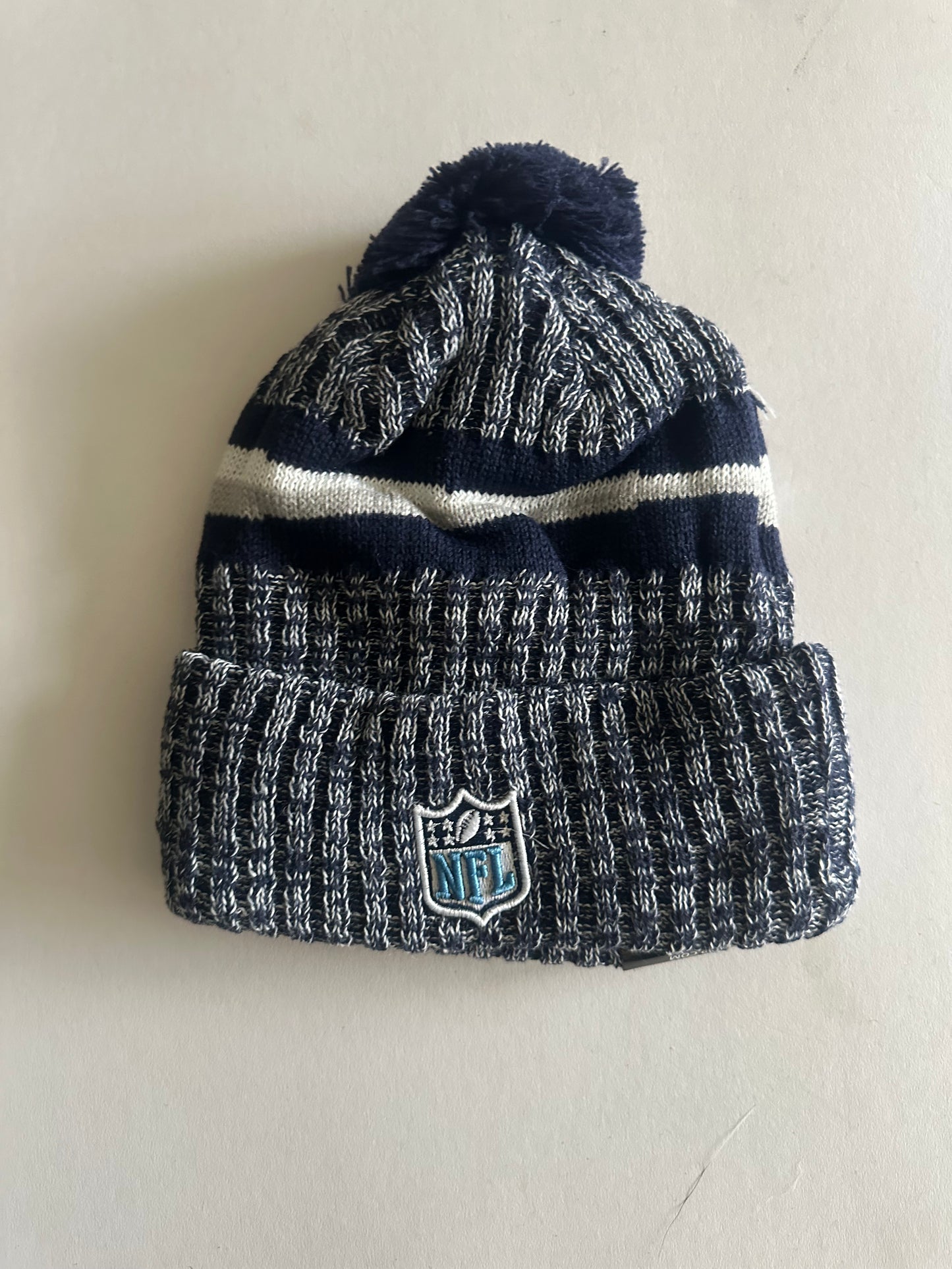 Tennessee Titans NFL Bobble Beanie Multi Colour With Tags on
