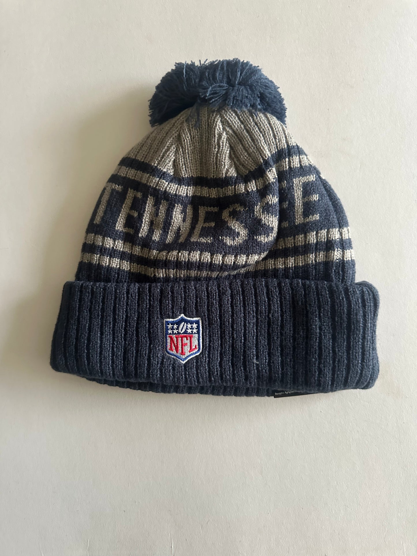 Tennessee Titans NFL Bobble Beanie Multi Colour With Tags on