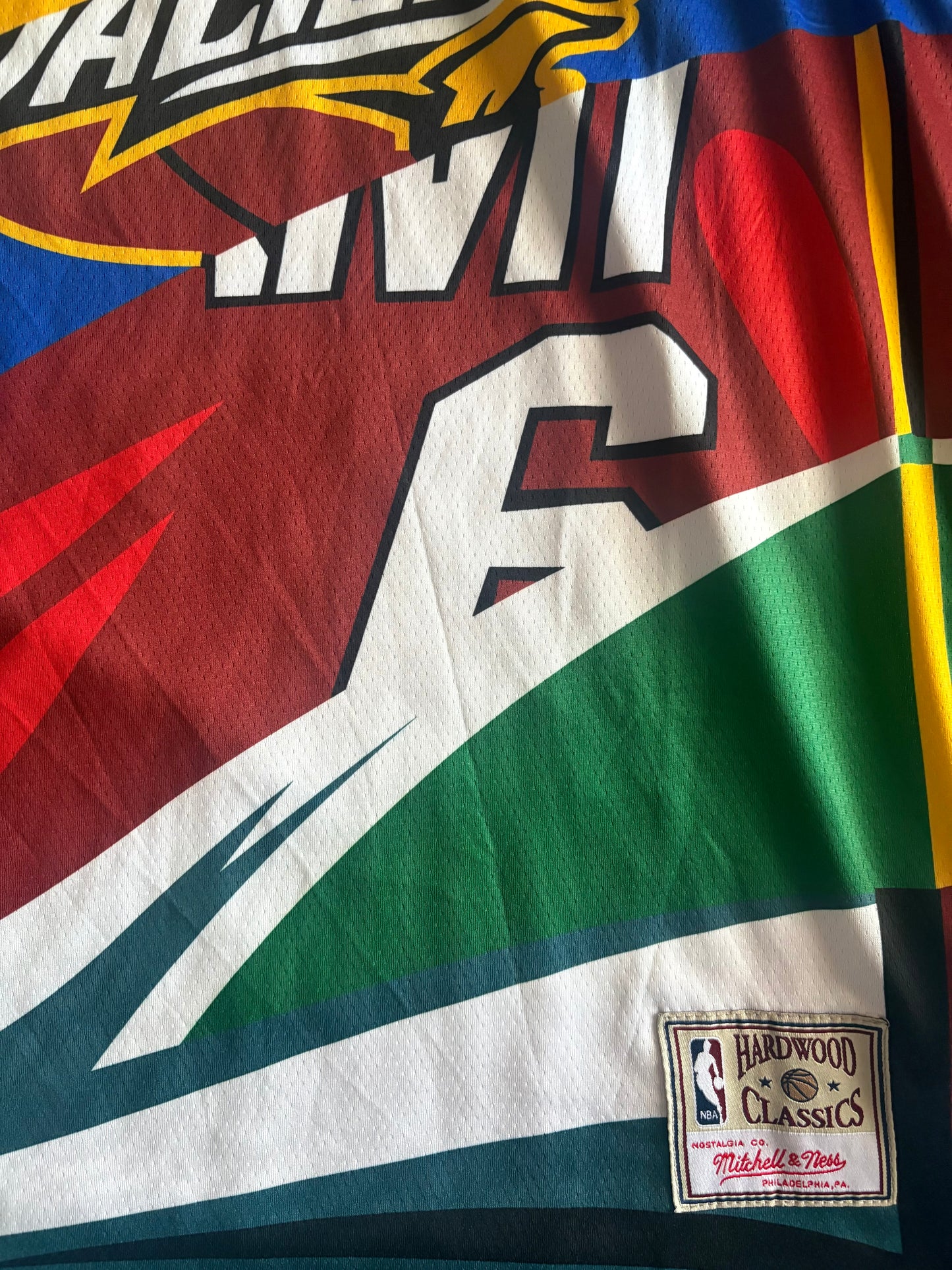 Lebron James M&N NBA HardWood Classics Basketball Vest Large