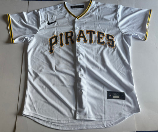 Pittsburgh Pirates Skenes MLB Baseball Shirt White 30 Large