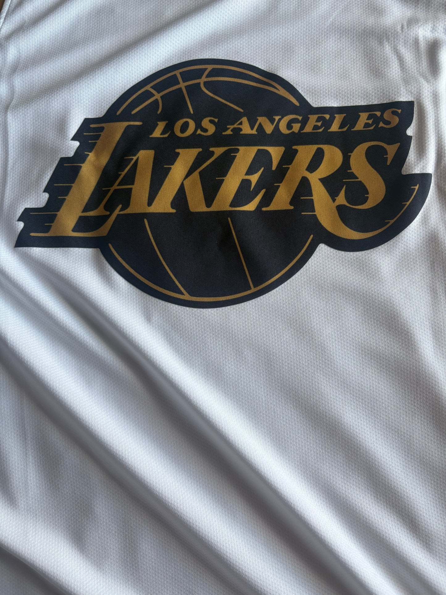 Los Angeles Lakers Fan Retro NBA Basketball Vest Large Bryant 8