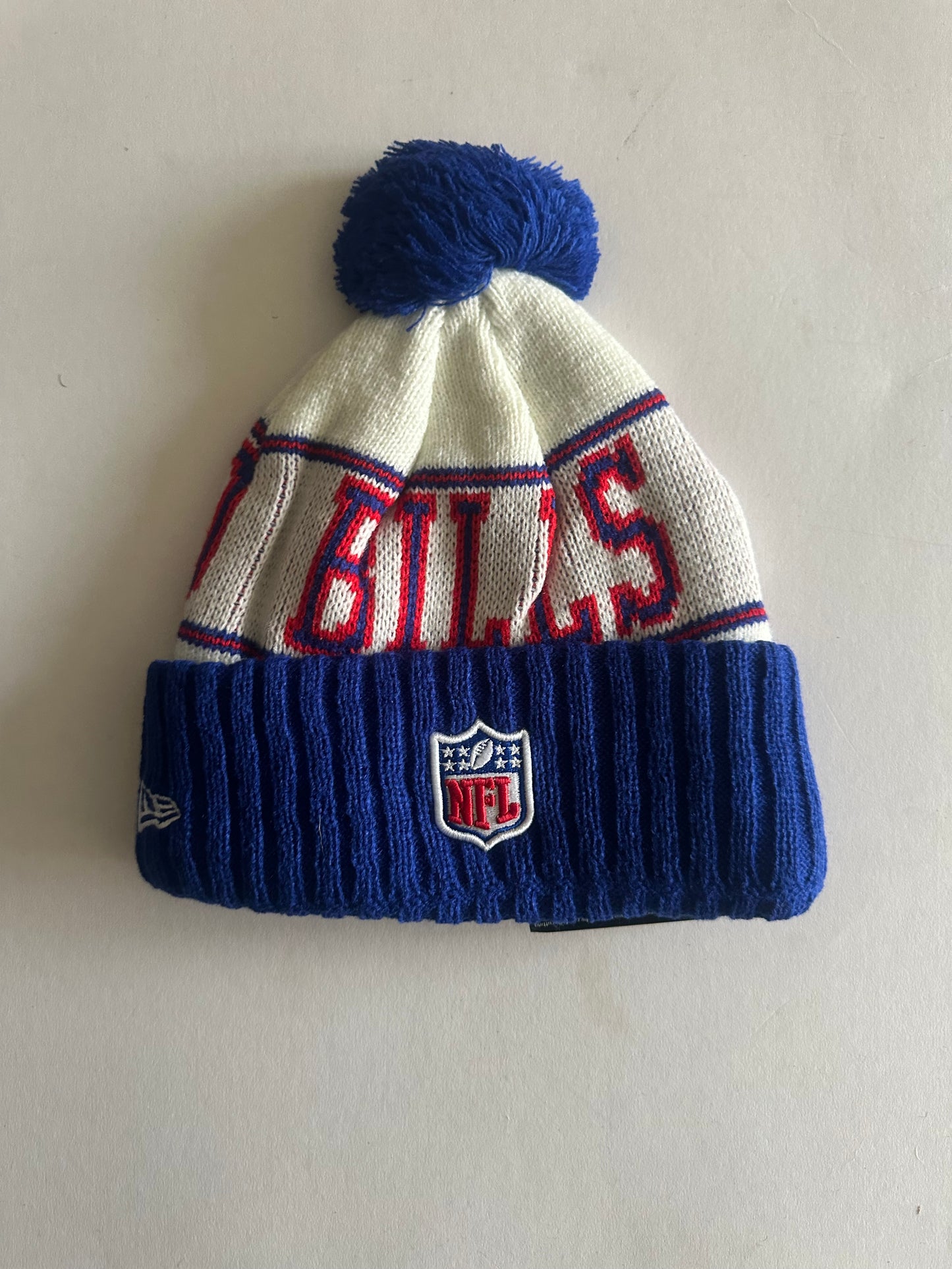 Buffalo Bills NFL Bobble Beanie Multi Colour With Tags on