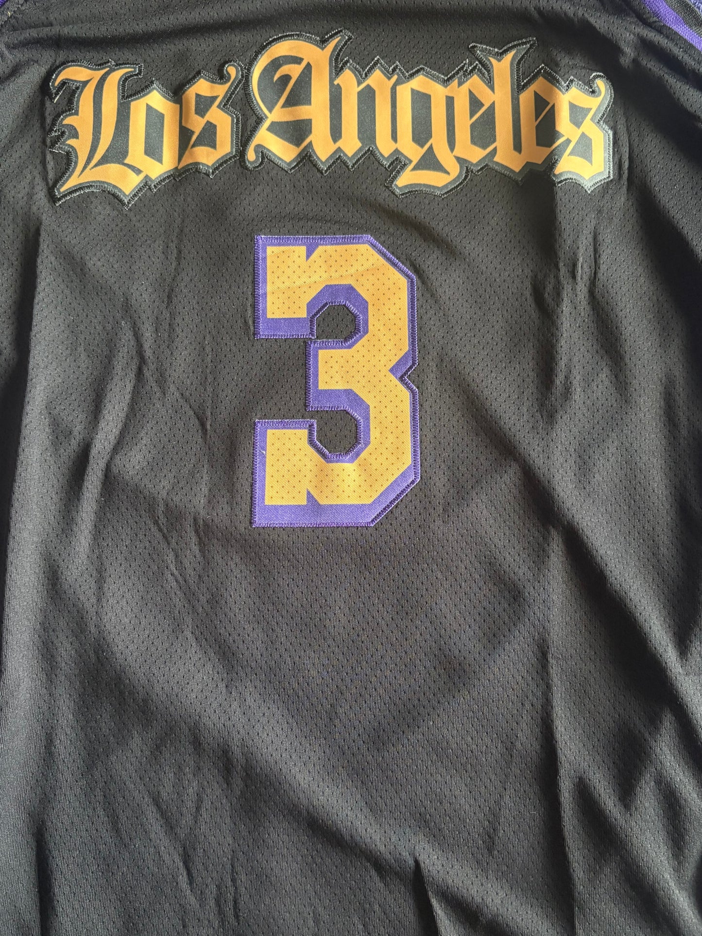 Los Angeles Lakers Basketball Vest Large Davis 3