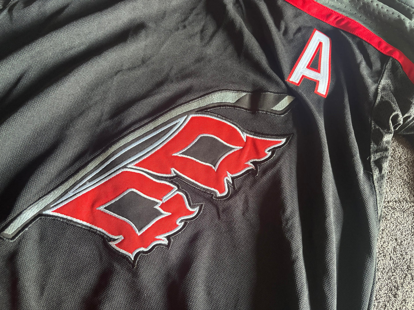 Carolina Hurricanes NHL Shirt Size Large Aho Black A 20