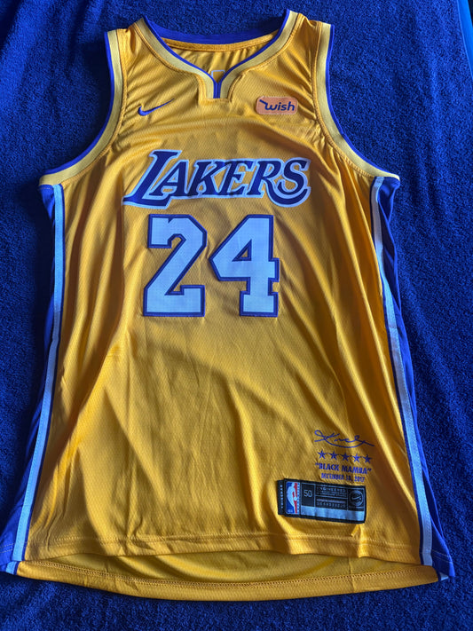 Los Angeles Lakers Basketball Vest Large Bryant 24