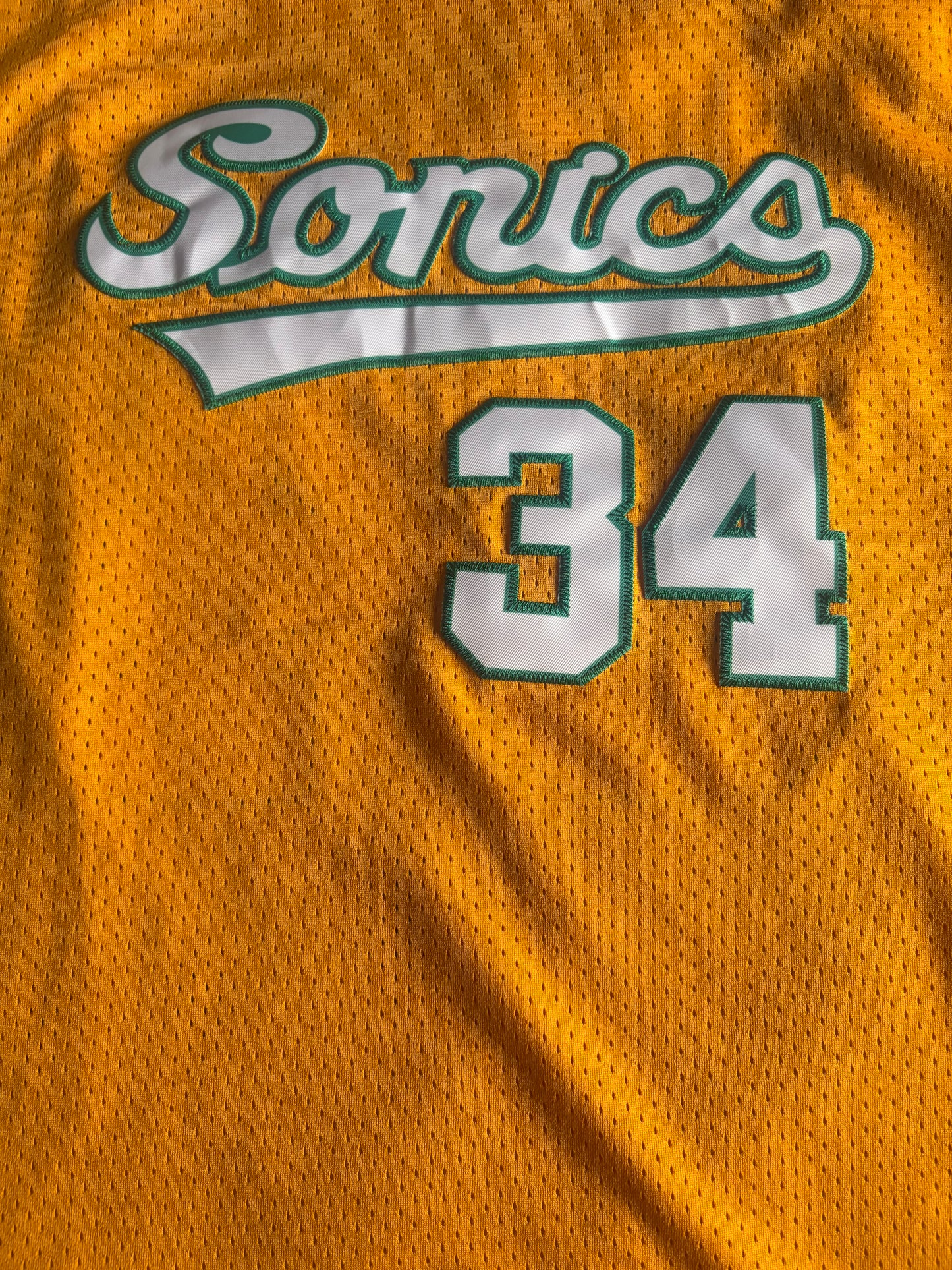 Seattle SuperSonics NBA Throwback Retro Basketball Vest Large Allen 34