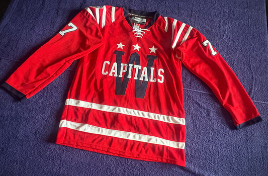 CCM Reebok Washington Capitals NHL Hockey Shirt Size 50 Oshie 77
