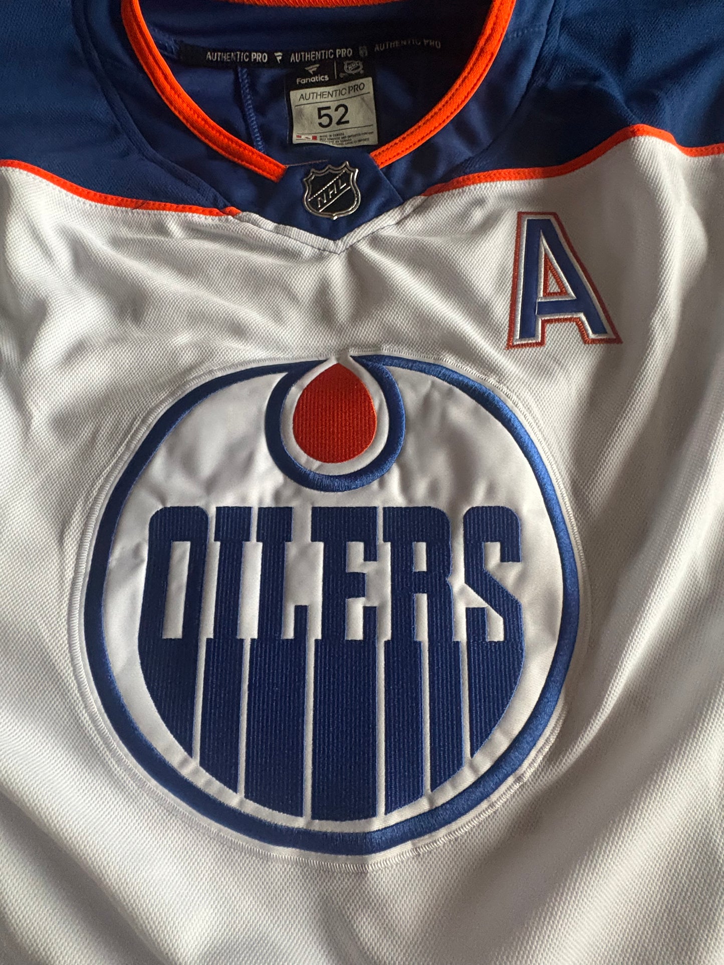 Edmonton Oilers NHL Shirt Size 52 Draisaitl 29 A