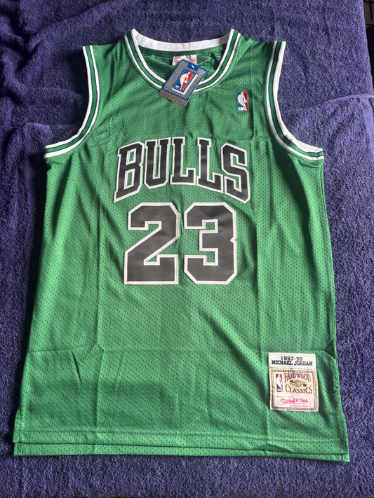 Chicago Bulls M&N NBA HardWood Classics Basketball Vest Large Jordan 23