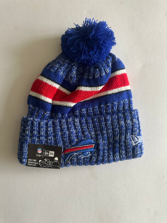 Buffalo Bills NFL Bobble Beanie Multi Colour With Tags on