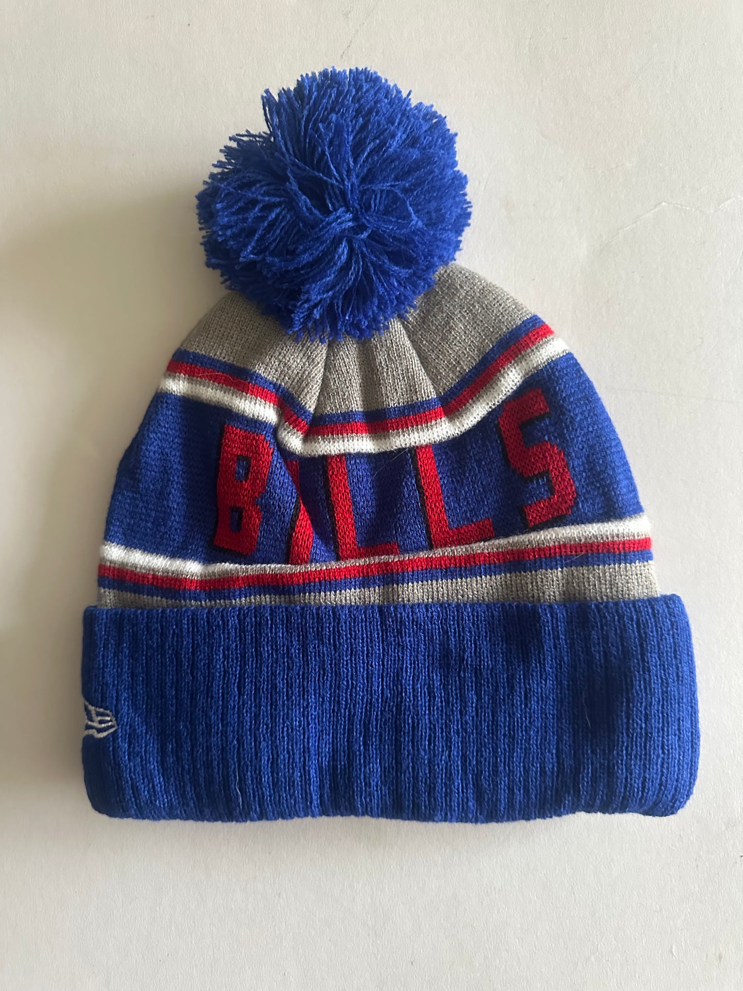 Buffalo Bills NFL Bobble Beanie Multi Colour With Tags on