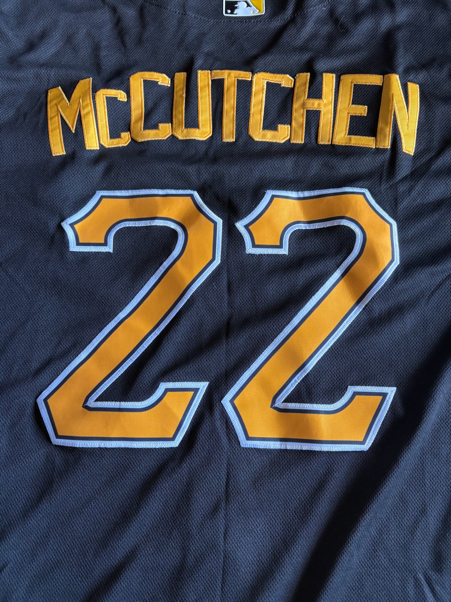 Pittsburgh Pirates MLB Baseball Shirt McCutchen 22 Black Large