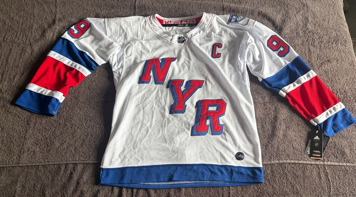New York Rangers NHL Shirt Size Large Gretzky 99 C White