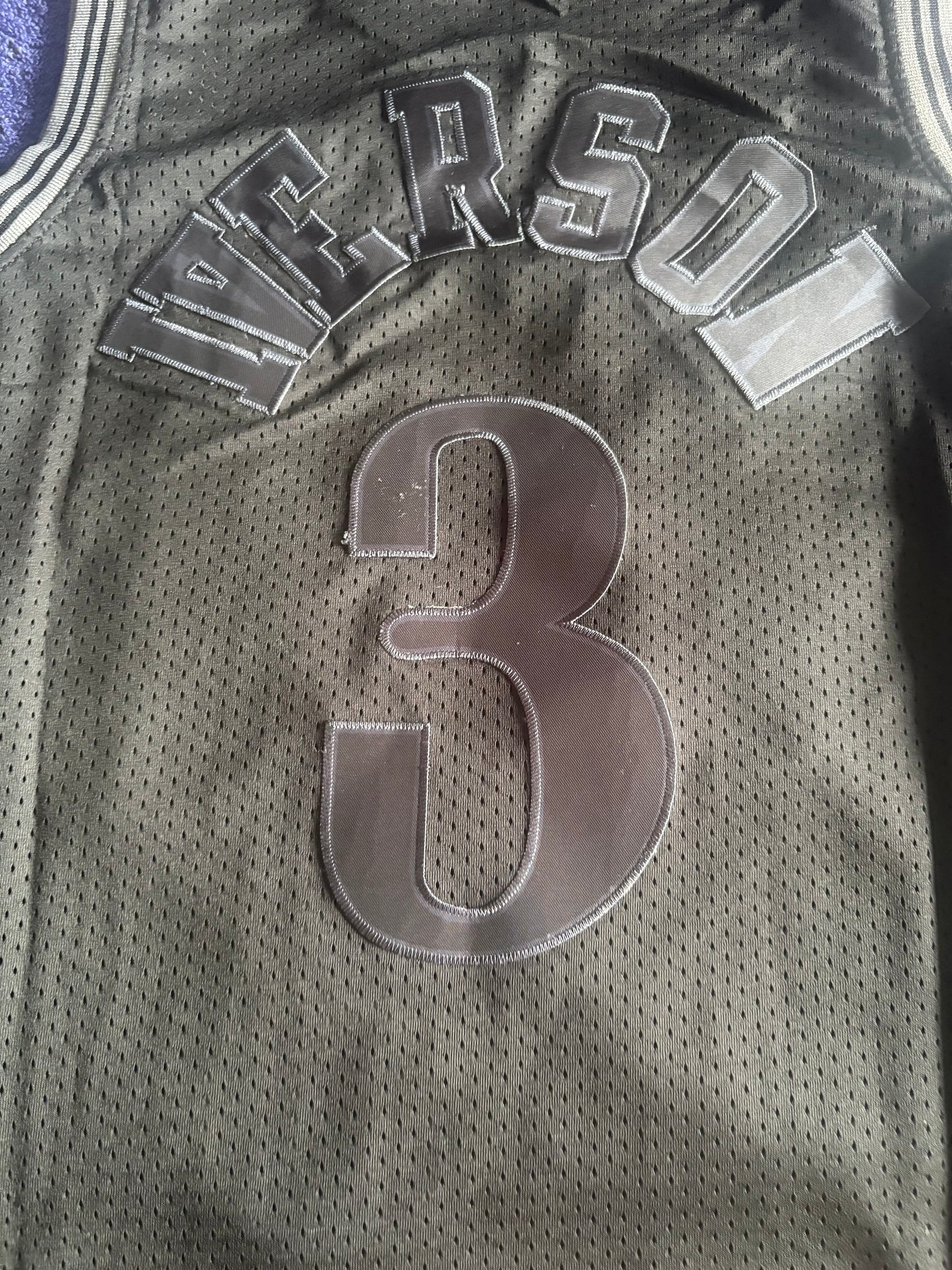 Philadelphian76ers NBA HardWood Classics Basketball Vest Large Iverson 3
