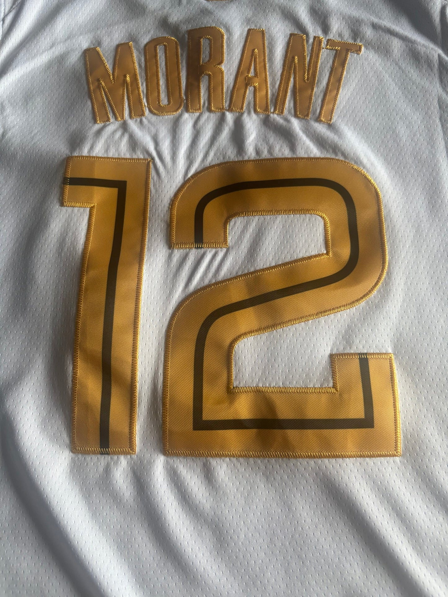 Memphis Grizzlies Fan Retro Basketball Vest Large Morant 12