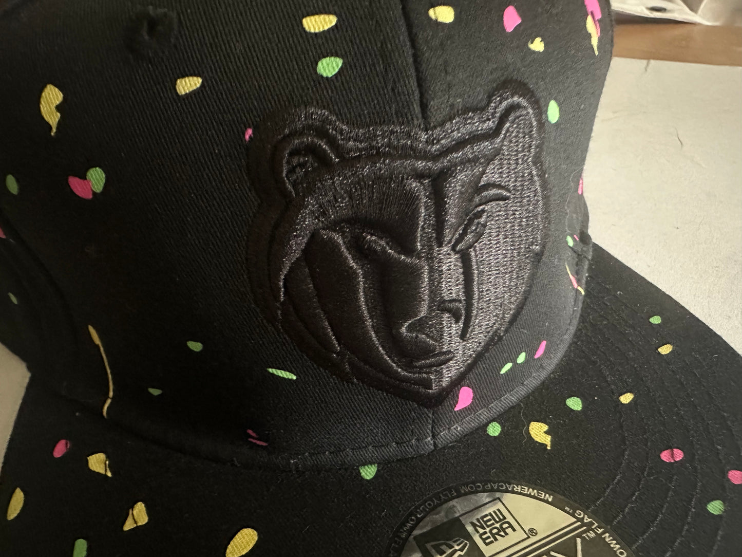 Memphis Grizzlies NBA SnapBack Baseball Cap Multicolour New With Sticker