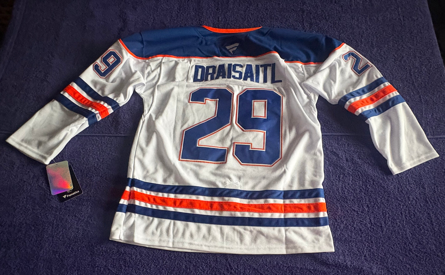 Edmonton Oilers NHL Shirt Size 52 Draisaitl 29 A