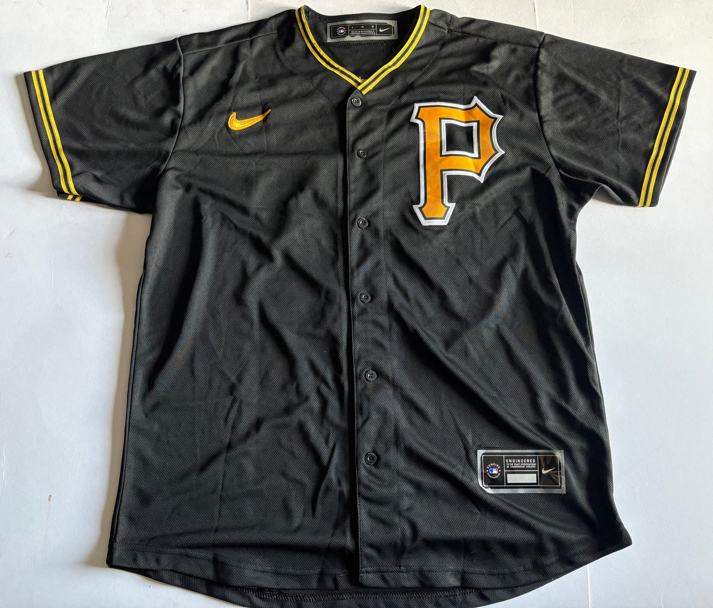 Pittsburgh Pirates MLB Baseball Shirt McCutchen 22 Black Large