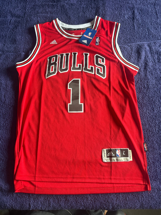 Chicago Bulls NBA Basketball Vest Rose 1 Large