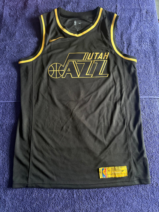 Utah Jazz Fan Retro NBA Basketball Vest Large Stockton 12
