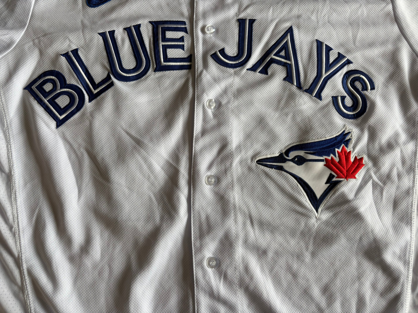 Toronto Blue Jays MLB Baseball Shirt Large Guerrero JR 27 White